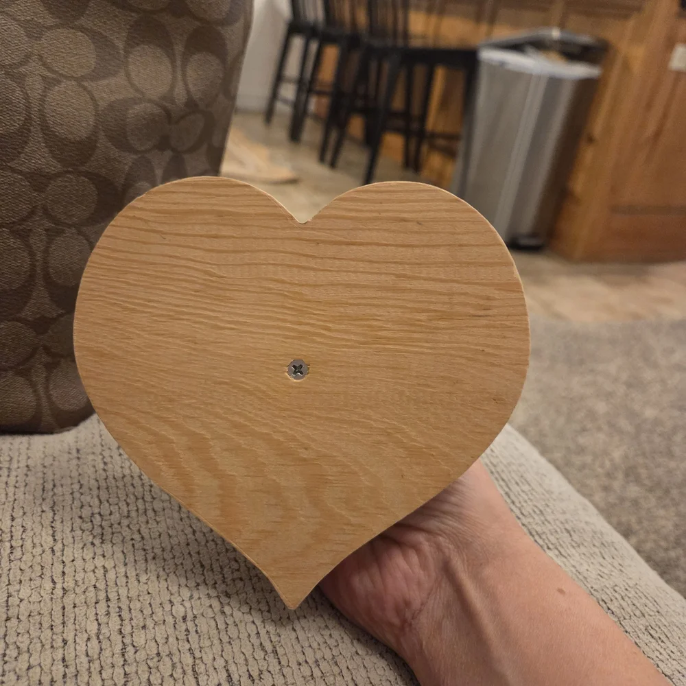 Handmade simple heart